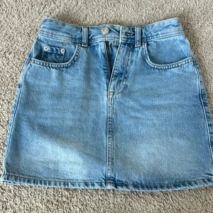 Jean skirt